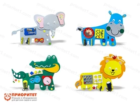 Набор бизибордов «Африканские жители» №2 Набор бизибордов «Африканские жители» №2