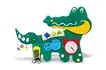 Набор бизибордов «Африканские жители» №2 крокодил