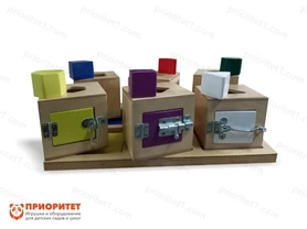 Сортер «Кубики с замочками»