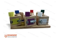 Сортер «Кубики с замочками»