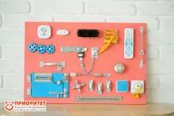 Бизиборд «Розовый для девочек»1