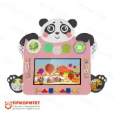 Настенный интерактивный бизиборд «Панда»1