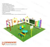 Детская площадка музыкальная «Максимальный» без ограждения1