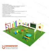Детская площадка музыкальная «Премиум» без ограждения1