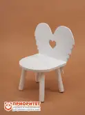 Стул детский «Ангелочек» белый1