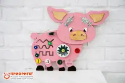 Бизиборд «Смелый поросёнок»1