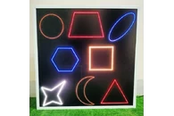 Интерактивная панель «Цветные фигуры 4»