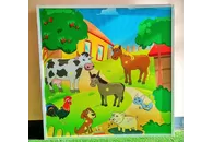 Интерактивная светозвуковая панель «Ферма»