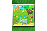 Интерактивная светозвуковая панель «Зверинец»