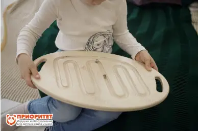 Тактильно-развивающая панель-лабиринт «Самый ловкий» Тактильно-развивающая панель-лабиринт «Самый ловкий»