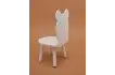 Стул «Мишка» белый-005