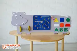 Бизиборд «Милый бегемотик»1