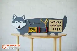 Бизиборд «Серенький волчок»1