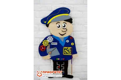 Бизиборд «Веселый почтальон» Бизиборд «Веселый почтальон»