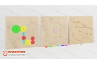 Набор тактильно-развивающих панелей «Ценные игры»