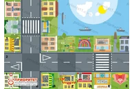 Поле для многофункционального стола «Город» 105x75