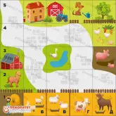 Поле для многофункционального стола «Ферма» 75x751