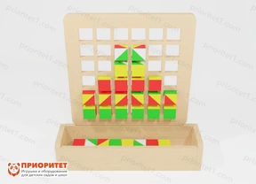 Тактильно-развивающая панель «Кубо-мозаика» Тактильно-развивающая панель «Кубо-мозаика»