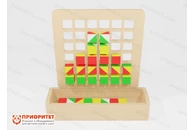 Тактильно-развивающая панель «Кубо-мозаика»