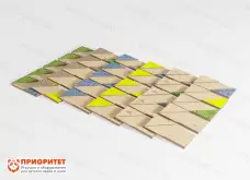 Тактильное домино «Игра ощущений»1