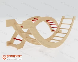 Набор тренажеров «По мостику и лесенке»