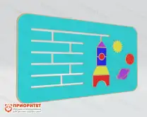 Дидактическая панель «Собери ракету»1