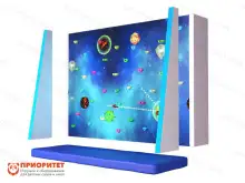 Интерактивный скалодром с креплением к стене1