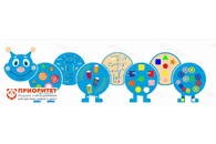 Бизиборд «Длинная гусеничка» №1