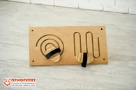 Панель-лабиринт «Рисуем ногами №4 Воронка и волна»