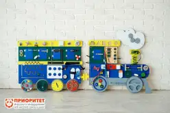 Бизиборд «Озорной паровозик»1