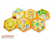 Набор бизибордов «Пчелиные соты»1