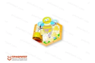 Бизиборд «Пчелиные соты» модуль №1