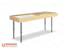 Световой стол с телескопическими ножками с песочницей Рисуем на песке1