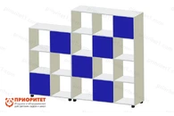 Стеллаж для игрушек и книг «Цветные кубики»