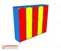 Шкаф 5-ти секционный «Детский садик»1