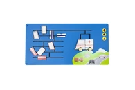 Дидактическая панель «Собери автомобили экстренных служб»