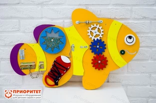 Бизиборд «Оранжевая рыбка» Бизиборд «Оранжевая рыбка»