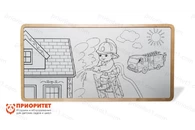 Настенный модуль «Многоразовая раскраска» (150x75)