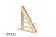 Стеллаж для игрушек и книг «Добрые полки»