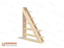 Стеллаж для игрушек и книг «Добрые полки»1