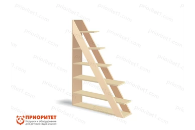 Стеллаж для игрушек и книг «Добрые полки»