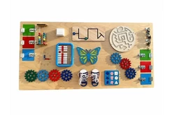 Тактильно-развивающая панель «Детское воображение»1