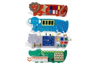 Набор бизибордов «Африканские жители»