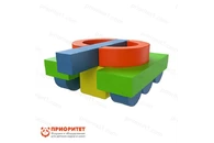 Набор мягких игровых модулей «Танк»