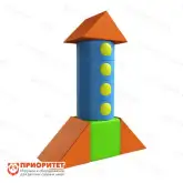 Набор мягких игровых модулей «Ракета»1