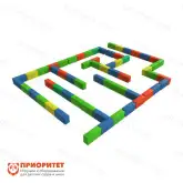 Набор мягких спортивных модулей «Лабиринт» миди1
