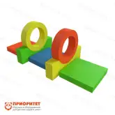 Набор мягких спортивных модулей Два колеса Набор мягких спортивных модулей Два колеса1