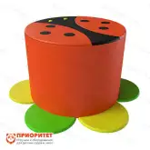 Мягкая детская мебель «Божья коровка»1