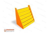 Стеллаж-витрина для книг «Добрый уголок»