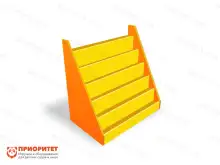 Стеллаж-витрина для книг «Добрый уголок»1